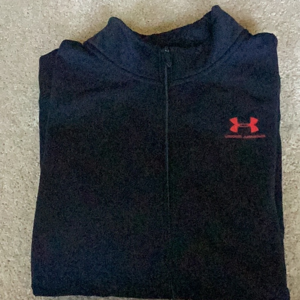 Under Armour Black Full-Zip Jacket